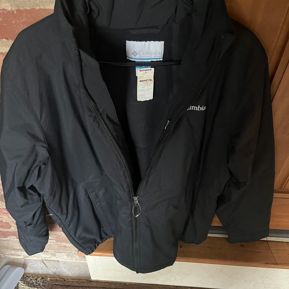 NWT - Columbia Men's Sportswear Fleece Lined Bomber Coat - Size Medium